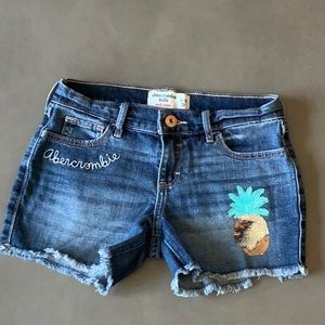 Girls Abercrombie shorts sz 9/10